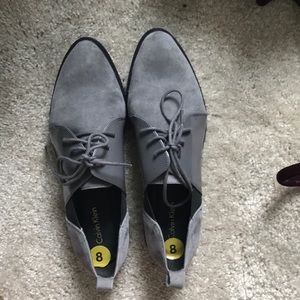 Gray Oxfords